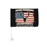 What Are Offended By Today Car Window Clip Flags 18'X12' Double Sided Outdoor Banner Cars Decoration Signs Party Family Travel