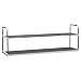 Shoe Rack with 2 Shelves-Two Tiers for 12 Pairs-For Bedroom, Entryway, Hallway, and Closet- Space Saving Storage and Organization by Home-Complete