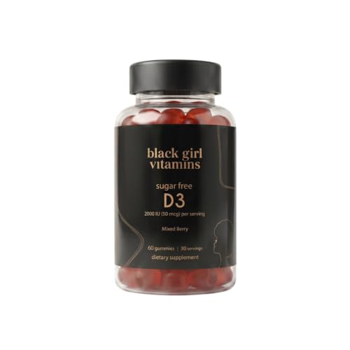 Black Girl Vitamins D3 + K2 Gummies