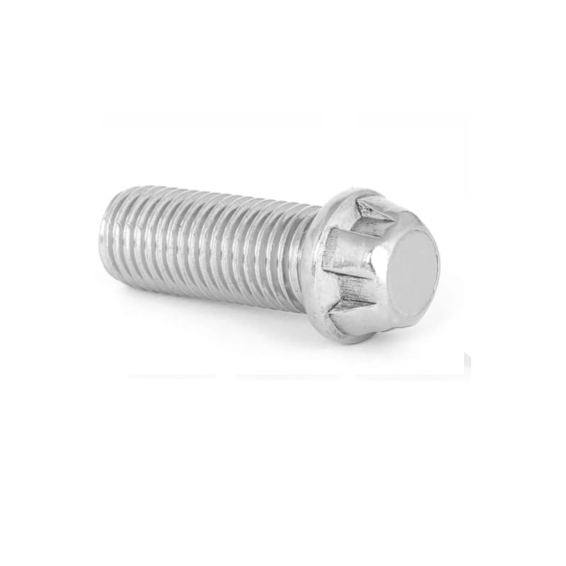 304 Stainless Steel Anti-Theft Bolt for Railway high-Speed Rail Anti-Theft Screws Outer Pentacle Head Bolt M16*25 30 35 40 50 60 - (Size: Special Wrench 1pcs)