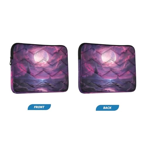 Funda para laptop morada para notebooks de 13-14 pulgadas miniatura 2
