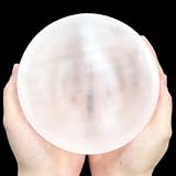 XMHOME Natural Selenite Bowl 5.2 Inch...