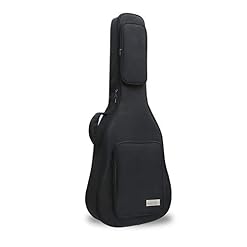 YPEZ Sac De Transport De Guitare Acoustique en Tissu Oxford De 40/41 Pouces, Sac à Dos étanche Double Bretelles… - Les Beatles, Paul McCartney, John Lennon, RIngo Starr, George Harrison