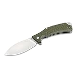 Revo Ness Green - klappbares Outdoormesser mit grünem G10 Griff - sehr scharfes Outdoor-Knife mit 14C28N Klinge - Every Day...