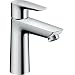 Produktbild hansgrohe Waschtischarmatur Talis E, Wasserhahn Bad mit Auslauf Höhe 110 mm, mit Zugstange, Badarmatur wassersparend, Chrom