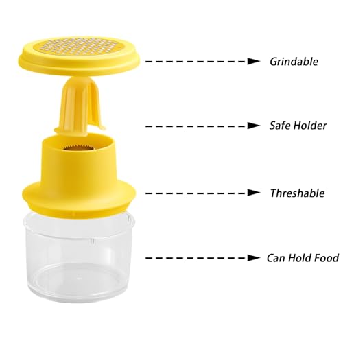 Image of Corn Stripper, Corn Peeler from Corn on the Cob, Quick Corn Kernel Cutter Tool, with Bowl & Safety Handle