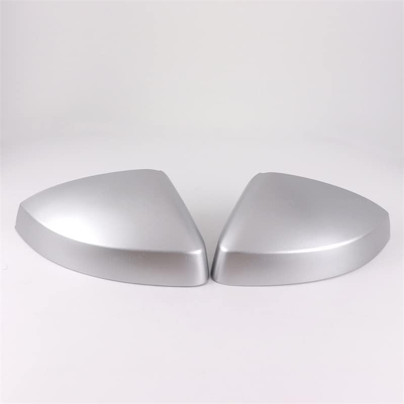 2pcs For Audi A3 S3 8V RS3 Silver Car Rearview Mirror Covers Cap Shell Housing door side wing mirror covers Car Accessories