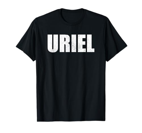 Uriel Prénom d'anniversaire rétro nom de Papa personnalisé T-Shirt
