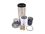 Filter Kit L4417516 4454529 — Compatible With Isuzu Hitachi Fits Engine 3LD2 PA01 Crawler Carrier