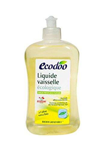 Ecodoo Lavavajillas Suave Con Aloe Vera Ecologico 500 ml 500 ml - 100 g