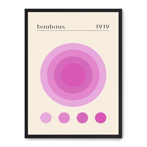 Alexandrehouse Quadro Pink Bauhaus Ii