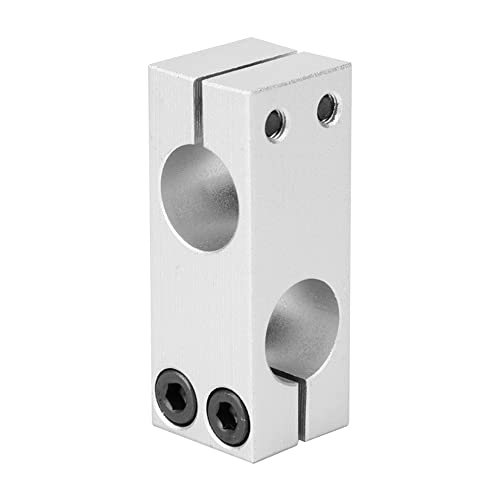 Aluminum Linear Motion Rail Clamping Rod Rail Guide Support for 3D Printer and CNC Machine (1, A-8x8)