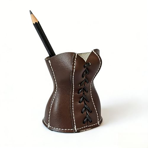 Tech Faux Corset Pencil Holder