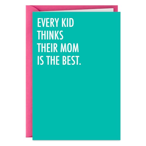Hallmark Shoebox Funny Mother's Day Card for Mom (Those Kids Are Dumb)