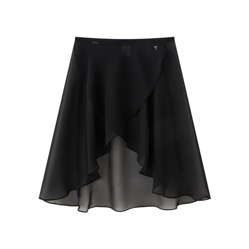 Ballet Skirt for Women Tie-Up One-Piece Skirt Short in The Front and Long in The Back