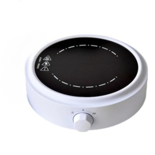 電気セラミックティーストーブ、湯沸かしティーストーブ、鉄瓶、ガラスケトル、静かなお茶の淹れ方、便利、小型、家庭用に適しています (白)