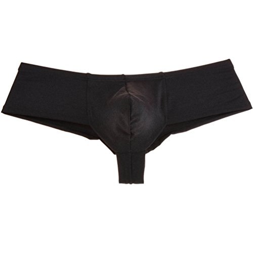 Men's Elastic Spandex Thong Boxer Shiny Boxers Briefs Guys Pants Sexy Men Pouch Underwear