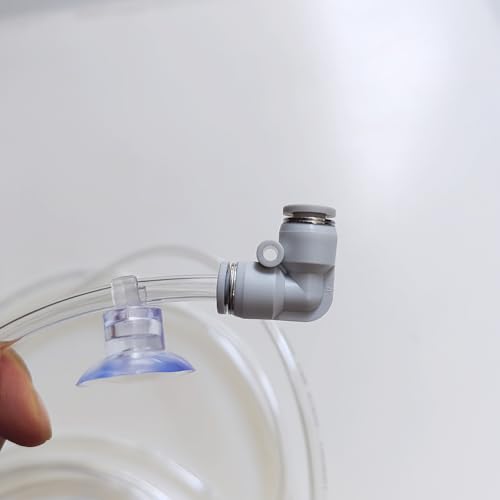 Image of Aquarium CO2 Proof Tubing and Quick Connect Fittings CO2 System Improving Kit
