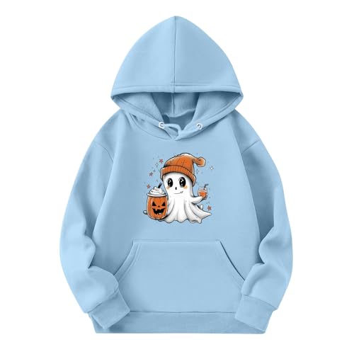 Halloween Pumpkin Hoodies For Girls Fall Cute Halloween Sweatshirts Long Sleeve Shirts Funny Winter Pullovers4