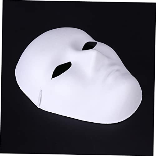 Masques blancs en pâte Healvian pour customisation visage Halloween
