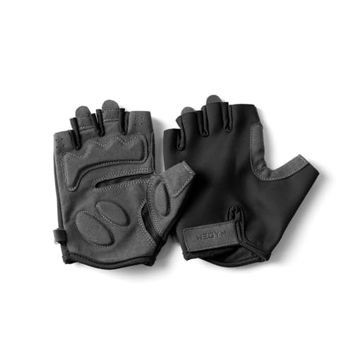 WeGym Breathable Workout Gloves for Men and Women, Exercise Gloves with Cushion Pads and Full Palm Protection, Weight Lifting Gloves for Gym, Fitness and Training