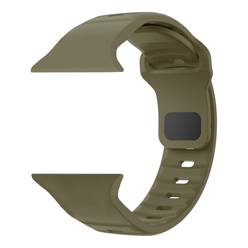 Image of ACM Watch Strap Slide 42mm 44mm 45mm 46mm 49mm Sports Silicone Belt compatible with Fire-Boltt Visionary Bsw046 Smartwatch Breatheable Band
