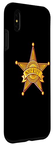 Iphone Xs Max Sheriff Badge Uniforms Costume Case #TOP2