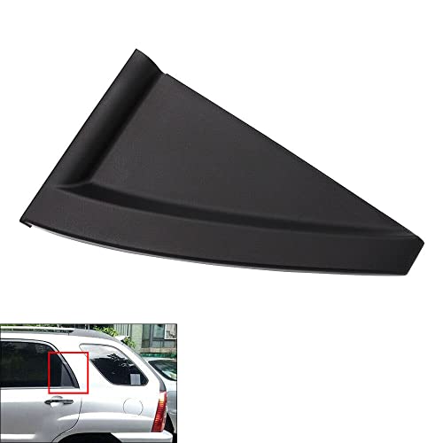 Left (Driver Side) Rear Window Delta Molding, Fits For 05-10 Kia Sportage, Replaces Oem 83830-1F001 83830-1F000Wk, 75145 #TOP3