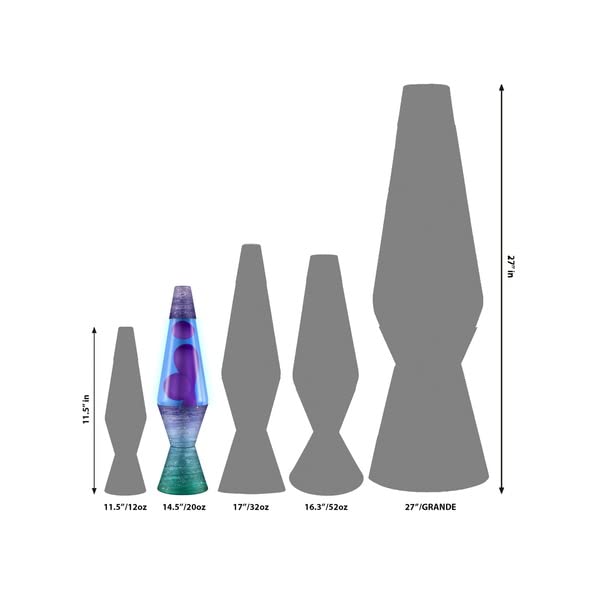 Lava Ceramic Dip Lamp 14.5