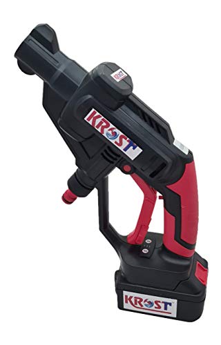Image of KROST 20V Compact & Portable Design 1800-Watt Cordless High Pressure Washer Motor Power.