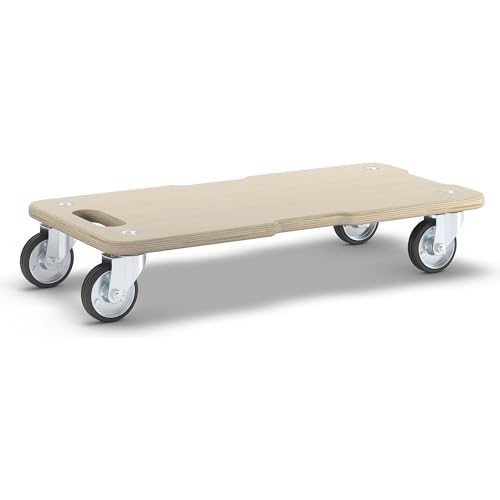 Carrello Trasporto Wagner 78x59cm - Portata 500kg, Superficie Antiscivolo, Con Ruote Morbide - Foto 2