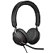 Produktbild Jabra Evolve2 40 MS Kabelgebundene Kopfhörer, USB-A, Stereo, Schwarz - Telework Headset für Anrufe und Musik, MS-optimiert mit USB-A Anschluss