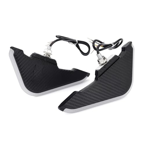 Ailerons aérodynamiques carénage GSX-R600 750 1000 spoilers latéraux moto