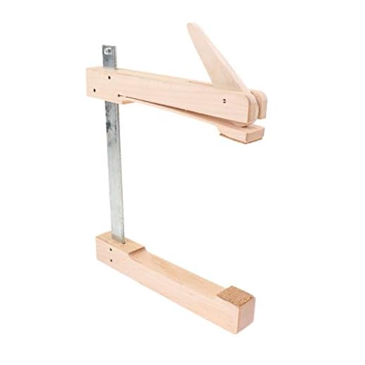 non-brand Maple Violin Edge Clamp for Violin Viola Guitar Double Repair Tool, as described, 190mm