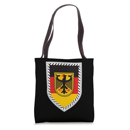 Germany Flag - German Eagle Coat of Arms Tote Bag