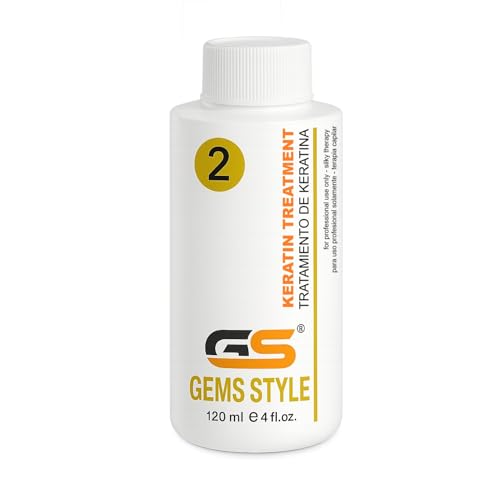 GS Gems Style Coconut Brazilian Keratin For All Hair Types. (4 oz / 120 ml)