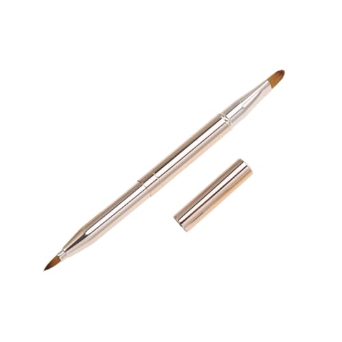 DECOMELODY Pincel De Labios Retráctil Profesional Aplicador De Lápiz Labial Herramienta De Maquillaje Para Aplicar Brillo Labial Viajes