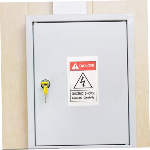 18 Panneaux de Sécurité Avertissement Autocollants Précaution Zone - 4