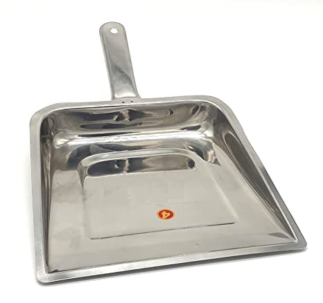 Dynore Stainless Steel Dust Pan|Supdi for Home Cleaning Floor Booming