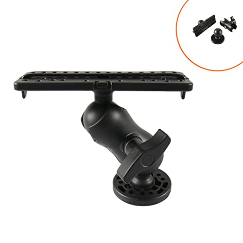 Support de détecteur de poissons universel ajustable avec plaque de carte GPS