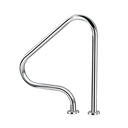 Baranda para Escalera de Piscina en Acero Inoxidable