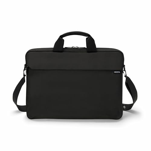 Funda delgada negra acolchada para protección de portátiles de 14 a 16''