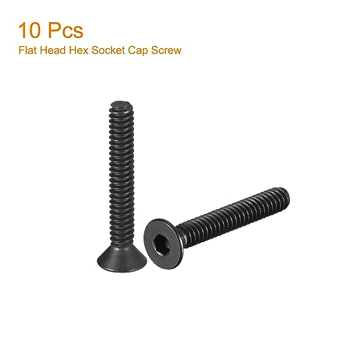 uxcell #5-40x3/4" Flat Head Socket Cap Screws - Image 3