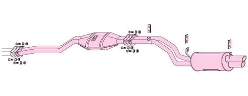 フジツボ ( FUJITSUBO ) マフラー【 Legalis R 】日産 フェアレディZ S30 2シーター 750-15411