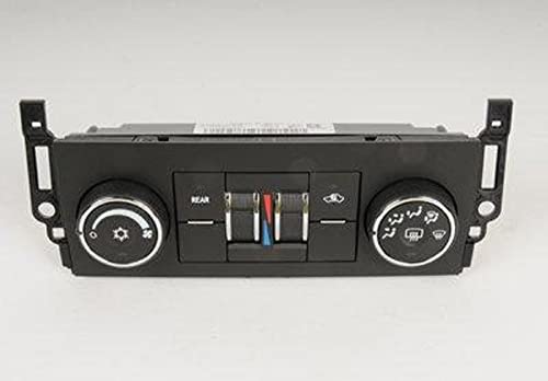 GM Genuine Parts 15-74188 (22879021) Heating and Air Conditioning Control Panel with Rear Window Defogger Switch