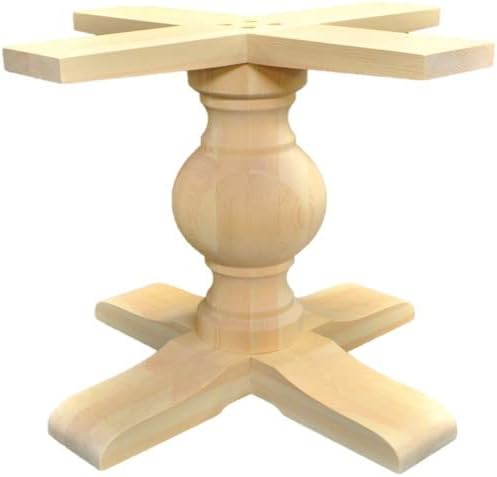 Amazon.com - Generic Pedestal Dining Table Base, 32" x 32" x 28.5", Beige - Tables
