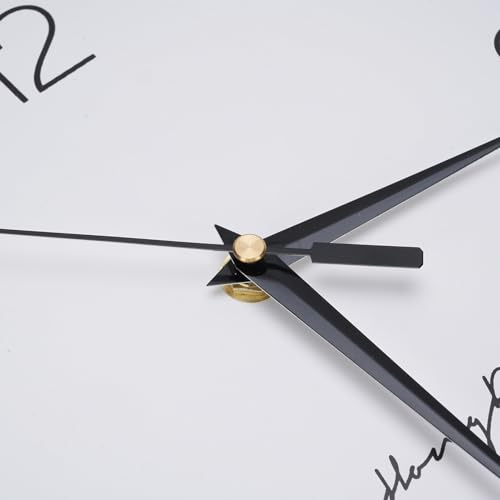 Horloge murale silencieuse pour supprimer le tic-tac du salon