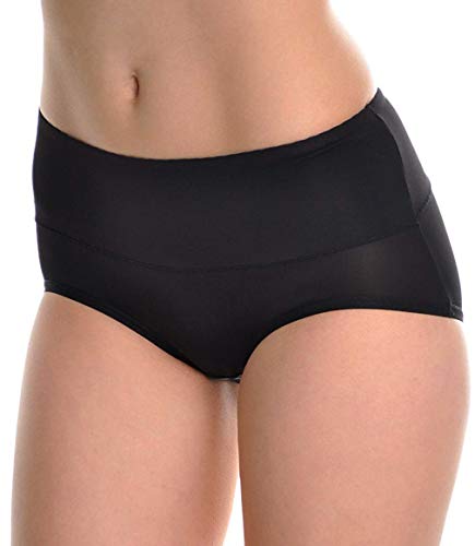 Image of ToBeInStyle Women's Pack of 6 High-Waisted Girdle Brief Tummy Support Everyday Panties