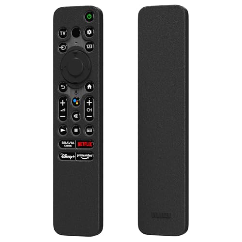 Funda para Sony RMF-TX800U/TX900U Voice Remote Contorl, funda protectora antigolpes especialmente diseñada para Sony 4K / 8K Ultra HD TV BRAVIA XR X80K X90K X95K Series Remotes (negro)