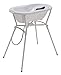 Rotho Babydesign Set per bagnetto completo con Vaschetta e Cavalletto, 0-12 mesi, Max 25 kg, TOP, Bianco, 21060000101